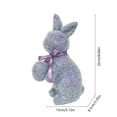 thumbnail image 3 of Easter Multi-expression Simulation Flock Bunny Home Garden Patio Sod Outdoor Window Shooting Ornaments, 3 of 6