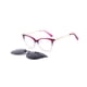 thumbnail image 2 of Lentes Multifuncionales Oftalmologicos P/Sol Luna Flora Vino-Azul-Rosa, 2 of 2