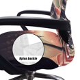 thumbnail image 5 of POLERO American Flag Cross Dove Corrosion Proof One Piece Office Rolling Chair Cover, Breathable Elastic Cloth Office Chair Protector for Home, 5 of 7