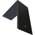 thumbnail image 6 of Ekena Millwork 2 1/2"W x 6"D x 6"H Countertop Support Steel Heavy Duty Bracket, Powder Coated Black, 6 of 10