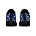 thumbnail image 4 of God Bless America 4th Of July American flag Wreath Shoes Sneakers Black Size 12, 4 of 7