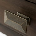 thumbnail image 4 of Allora Wood 46" Transitional Console Sofa Table in Natural Brown, 4 of 5