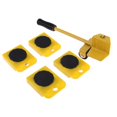 thumbnail image 4 of 5 Piezas De Elevadores De Muebles Para Con 4 Piezas Ruedas Amarillo Sunnimix Furniture Mover Slider Glider, 4 of 6