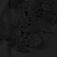 thumbnail image 6 of Long Lace Cami Top for Women V Neck Sleeveless Camisoles for Under Clothes Stylish Cute Spaghetti Strap Fitted Tunic Tank Tops Dressy Blouses Club Party Shirt Patchwork Laced Cami Y2K Tops Black, 6 of 7
