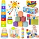 thumbnail image 1 of Montessori Toys GJOF2YK 6 en 1 para bebés de 6 a 12 meses con caja, 1 of 6