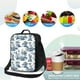 thumbnail image 4 of Fotbe Vintage Floral 1 Lonchera Bolsa de Almuerzo para Hombres y Mujeres, Lonchera de Gran Capacidad, Bolsa de Almuerzo Reutilizable, Bolsa Térmica Aislante, 4 of 7