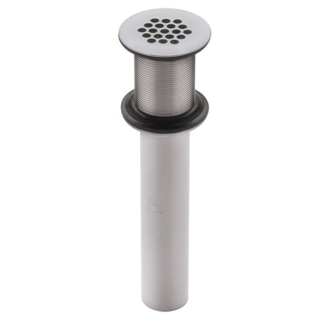 Novatto Vessel Sink Strainer Drain Brushed Nickel