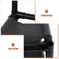 thumbnail image 3 of SWETRACE 1 Set Multi Functional Wardrobe Rack Black For Guest Room, 3 of 8