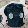 thumbnail image 4 of Cesto de ropa sucia shamjiam Plegable 13 Galones con Tapa con Cremallera Negro, 4 of 7