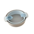 thumbnail image 2 of Kitchen Flour Sieve Strainer Handheld Semi-Automatic Sugar Sifter Powder Shaker Space-Saving Kitchen Baking Tool L, 2 of 5