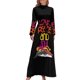 thumbnail image 2 of Vestido largo con el logotipo de Love Peace And Soul, vestido sexy para mujer, vestido elegante, vestidos para mujer 2024, 2 of 5