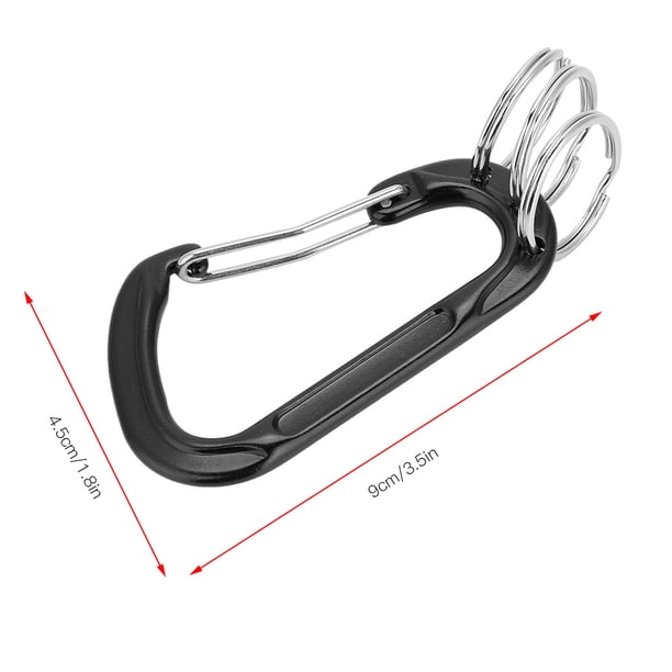 Mousqueton à Verrouillage – Alu 4.5 Cm – Couleur Or – Delta Outillage – Neuf