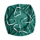 thumbnail image 5 of Funda elástica para asiento de silla de oficina, gruesa, lavable, antideslizante, de repuesto, giratoria. Verde, 5 of 9