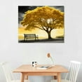 thumbnail image 2 of ARISTURING  Farmhouse Canvas Wall Art for Living Room, Wall Decor for Bedroom, Yellow Tree Pictures for Bathroom Wall Decoration, Painting Set for Office, Home Decor for Wall, 2 of 4