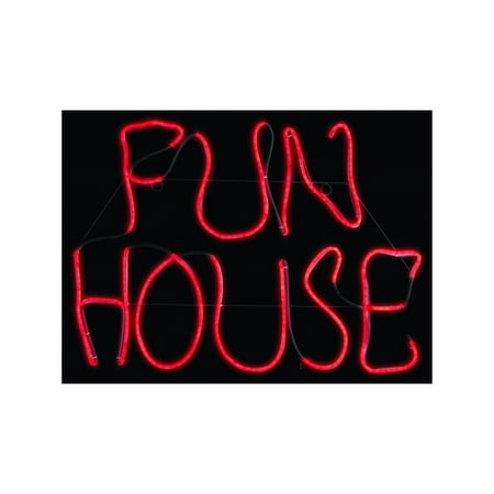 Fun House LED Neon Sign Halloween Decoration