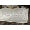 thumbnail image 4 of Rugs America Lennox LX40A Soft Sky Oriental Transitional Cream Area Rug, 5'3"x7', 4 of 6