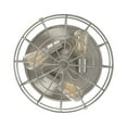 thumbnail image 6 of Scout 3-Light Ceiling Light in Satin Nickel, 6 of 6