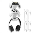 thumbnail image 2 of Soporte para Auriculares de 2 Niveles Controlador de Juegos Universal Soporte para Auriculares Soporte para Soporte para Controlador, 2 of 5