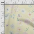 thumbnail image 1 of oneOone Cotton Silk Fabric Flower Watercolor Print Sewing Fabric BTY 42 Inch Wide, 1 of 4