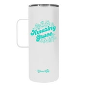 Blessed Girl 22 oz Stainless Steel Mug With Handle Amazing Grace