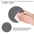 thumbnail image 4 of Unique Bargains Silicone Trivet Mats 2pcs, Round Hot Pan Pads , Heat Resistant Drying Mat for Kitchen Counter Table  Black, 4 of 5