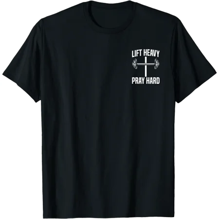 Inspiring Saying Pray Wait Trust God Has a Plan Christian T-Shirt Vintage Birthday Gift