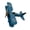 Blue, variant on Giaone Metal Iron Biplane Plane Aircraft Model Hanging Plane Handicraft Ornament Desktop Decoration Home Decors Photo Props
