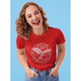 thumbnail image 2 of Faster Better Stronger Eagle Shaped T-Shirt Women -Image by Shutterstock, Female Medium, 2 of 4
