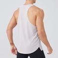 thumbnail image 4 of Squevariel Men's Quick Dry Tank Top Sleeveless Round Neck Workout Top Casual Summer Lightweight Athletics T-Shirt, 4 of 7