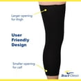 Knee Brace Undersleeve Closed Patella Protects Skin from Abrasions and