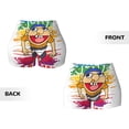 thumbnail image 5 of Lsque Sml Jeffy Pattern High Waisted Biker Shorts for Women-Tummy Control Fitness Athletic Workout Running Yoga Gym Shorts,Moisture-Wicking-Small, 5 of 9