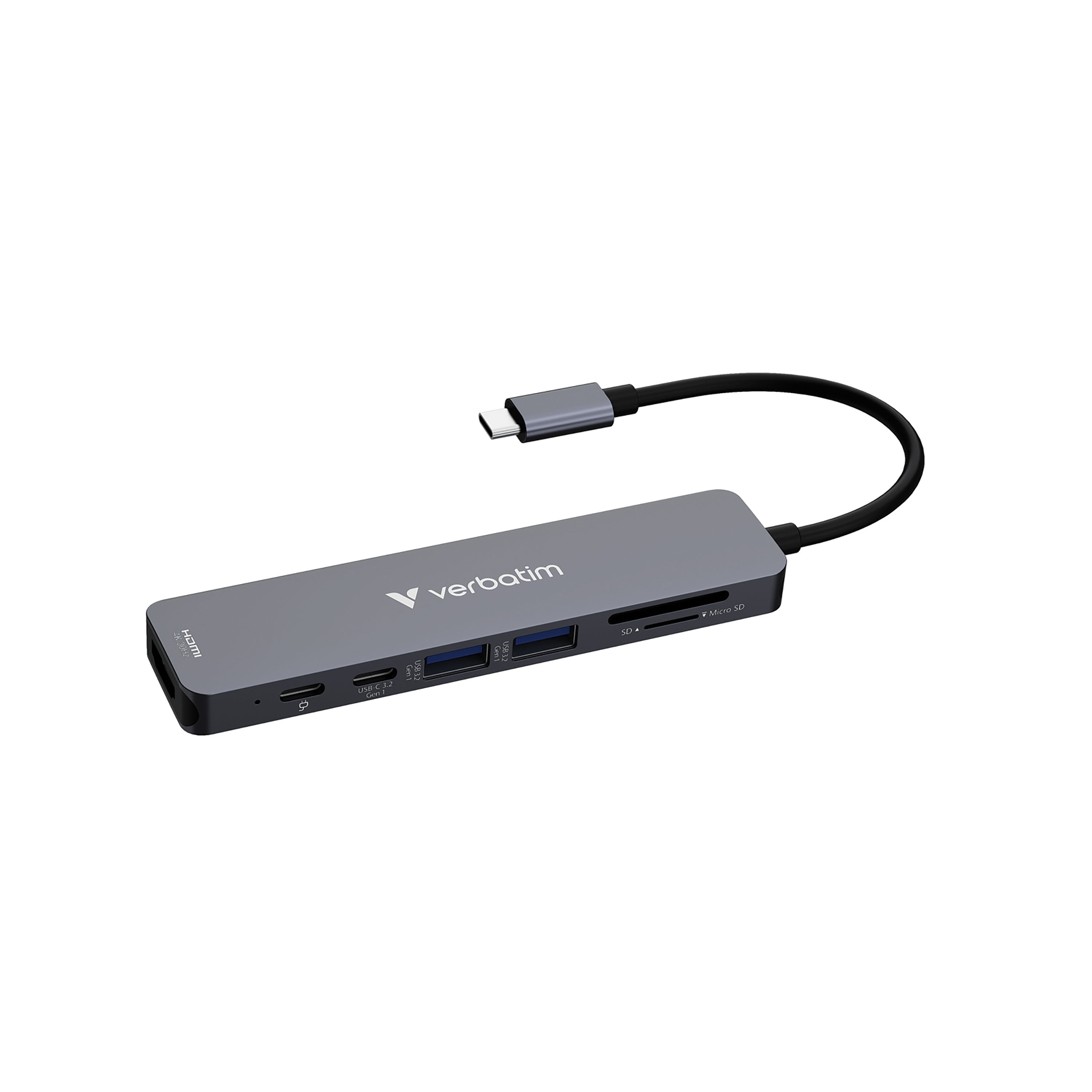 Verbatim USB-C Essentials Multiport Hub – 7 Ports