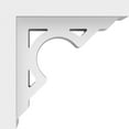 thumbnail image 3 of 6 1/2"W x 12"D x 12"H Standard Sheridan Architectural Grade PVC Bracket, 3 of 5