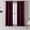 Burgundy Red-29"W x 50"L (Pack of 2), variant on Small Window Curtains 40 Inches Long For Bedroom - Grommet Short Thermal Insulated Room Darkening Kitchen (2 Panels Beige 29 X 40 Inch)
