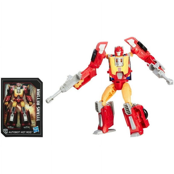 Transformers Generations Titans Return Autobot Hot Rod and Firedrive