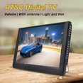 thumbnail image 4 of Gwong Electrónica D12 Coche analógico Televisión de alta resolución Transmisión rápida DVB-T2 12 pulgadas Mini bolsillo TV digital para acampar, 4 of 6