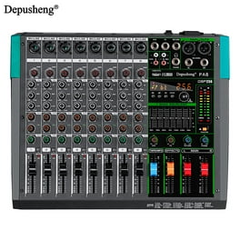 DEPUSHENG DX12 12チャンネル アナログミキサー Depusheng DX12 Professional 12 Channel Audio Mixer USB