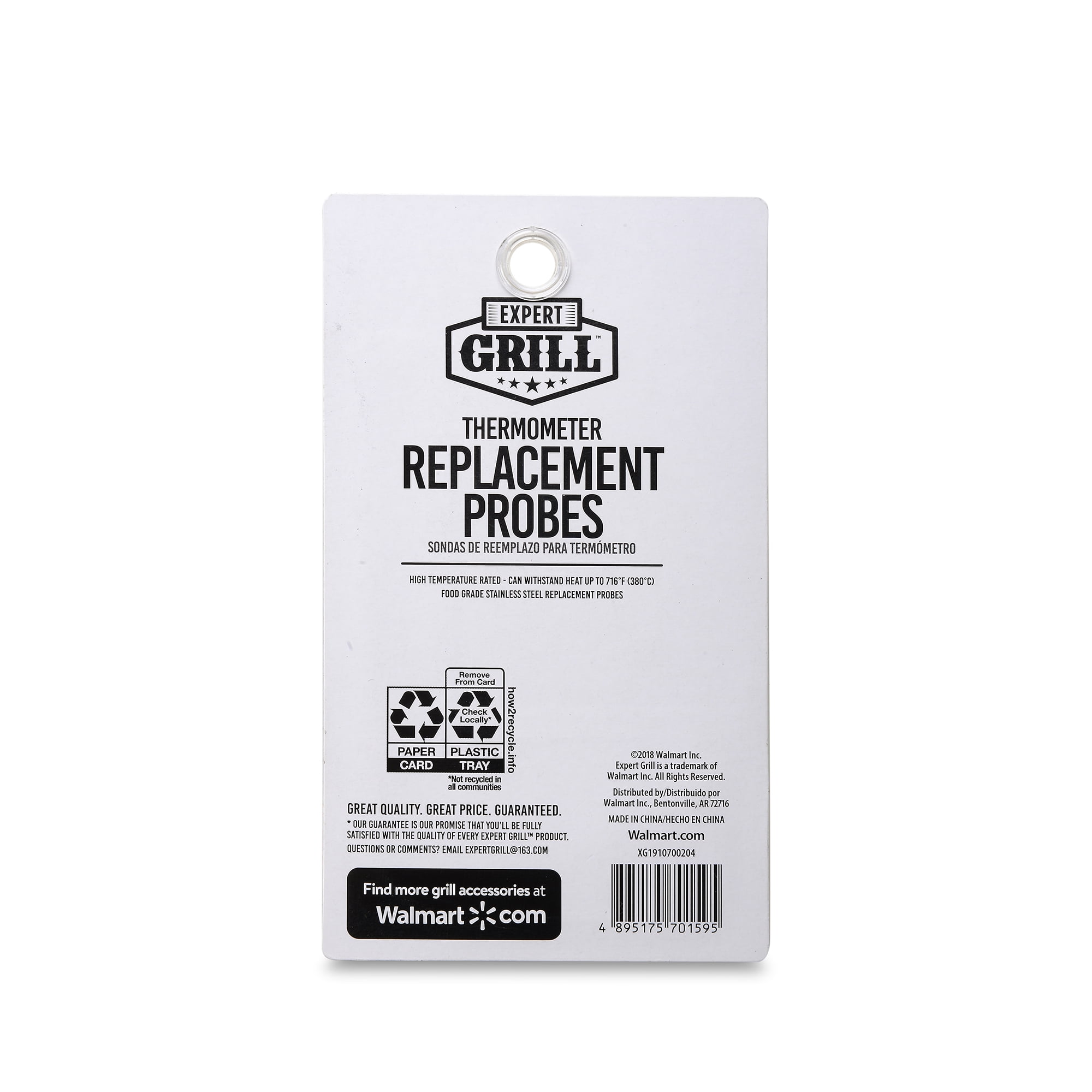  Expert Grill Four Probes Waterproof BBQ Grilling