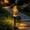 color, variant on Gorilla Solar Garden Stake Light, Garden Statue with LED Glow, Waterproof Resin Cryptid Decor for Outdoor Pathway, Backyard, Patio, Lawn, Solar Powered Yard Art Stakes Ornament