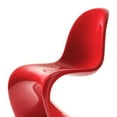 thumbnail image 4 of Modholic Wave Chair, Red (Set Of 4), 4 of 6