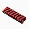 thumbnail image 4 of 8 uds. Disipador de calor M.2 2280 Aleación de aluminio SSD Cooler para consola de juegos PS5 Red, 4 of 4