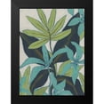 thumbnail image 2 of Vess, June Erica 15x18 Black Modern Framed Museum Art Print Titled - Jungle Blues II, 2 of 5