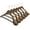 Walnut, variant on Wide Shoulder Wooden Hangers, Wood Clothes Hangers for Coat, Wedding Dress Hanger, 6Pack,Walnut