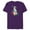Purple, variant on Disney Princess Snow White Watercolor I'm Wishing - Short Sleeve Blended T-Shirt for Adults - Customized-Dark Heather