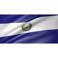 thumbnail image 1 of El Salvador Waving Flag Photo License Plate, 1 of 8