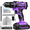 20V-purple, variant on BIHOO Purple Cordless Drill Set 20V,Electric Power Driver Kit with Battery and Charger, Keyless Chuck, 2Variable Speed for Home DIY Projects