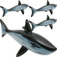 thumbnail image 1 of KAKOWELY Inflatable Shark Playthings for Pool Made of PVC Multi Color 4 Pieces,32.68"X14.57"X11.42", 1 of 4