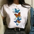 thumbnail image 4 of Pompotops Women’s Top Funny Saying Employee Work Colleague Office T-Shirt Print Tops, 4 of 9