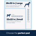 thumbnail image 3 of Almohadillas de entrenamiento para cachorros American Kennel Club, 50 unidades, tamaño XL, 3 of 3