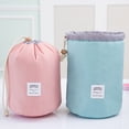 thumbnail image 3 of SPRING PARK Travel Cosmetic Makeup Bag Toiletry Case Drawstring Pouch Wash Organizer Storage, 3 of 7